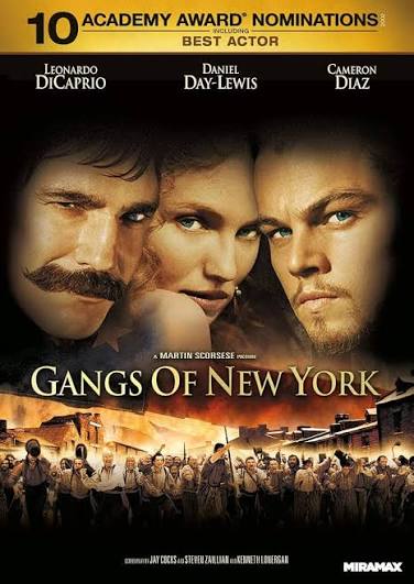 Gang of New York dvd