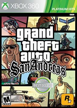 Grand Theft Auto San Andreas microsoft xbox 360