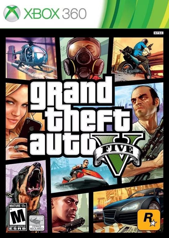Grand Theft Auto V 5 microsoft xbox 360