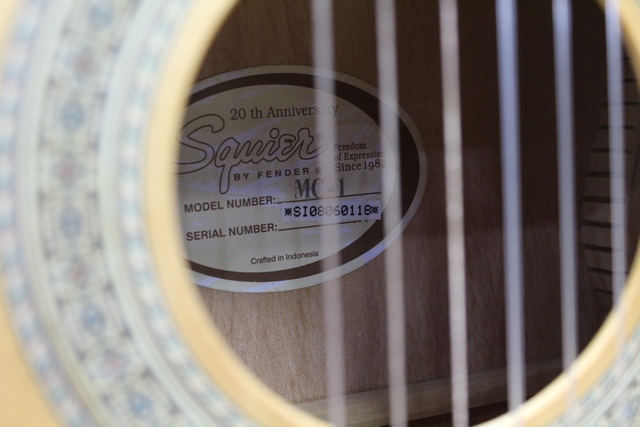 Guitar Classique 3/4 Squier MC1 mini - Image 2