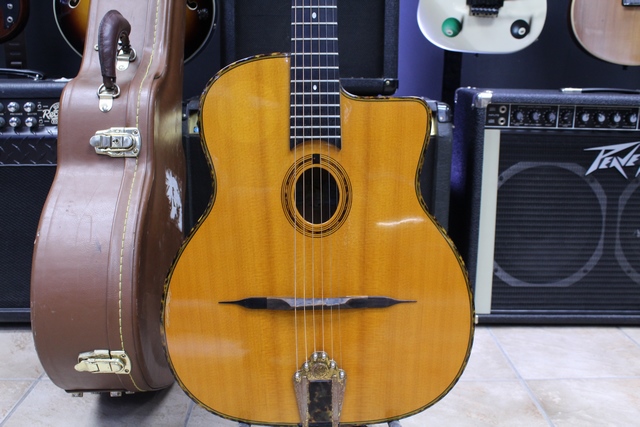 Guitar Manouche (Gypsy jazz) Gitan DG300  John Jorgenson - Image 3