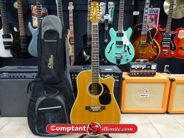 Guitare 12 Cordes Électoacoustique Japan Takamine FP-400SC