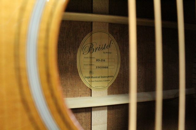 Guitare Acoustique Bristol by Blueridge BD-216 - Image 2