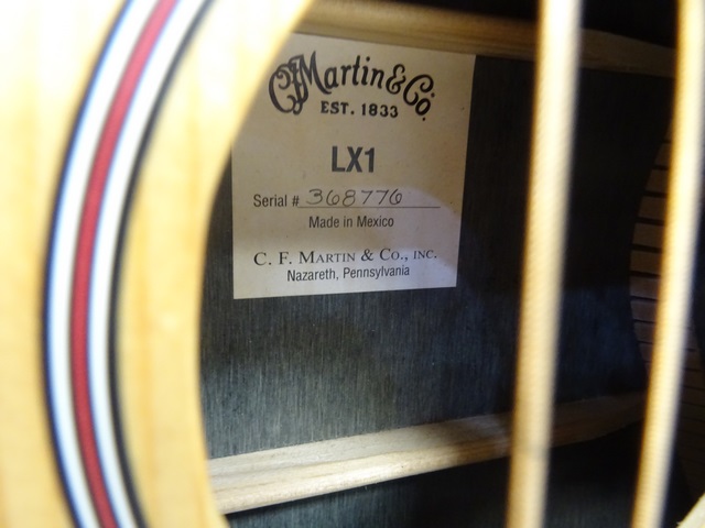Guitare Acoustique de Voyage Martin Lx1 - Image 2