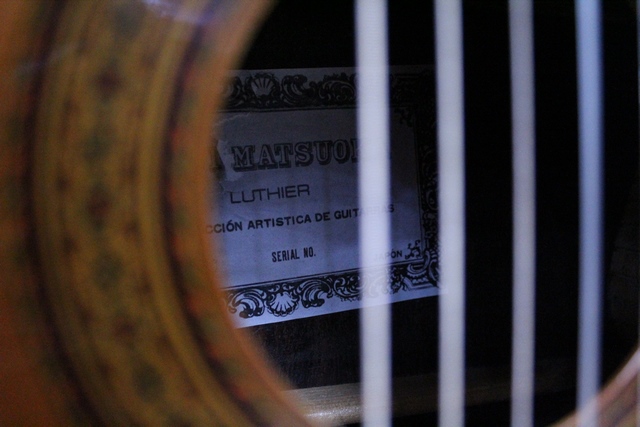 Guitare Classique Copie Ryoji Matsasuoka (copy) Cedre - Image 2