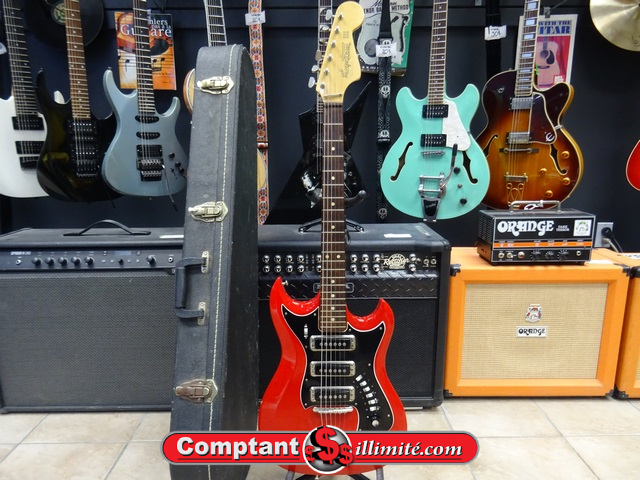 Guitare Electrique 1960 Hangstrom III RED