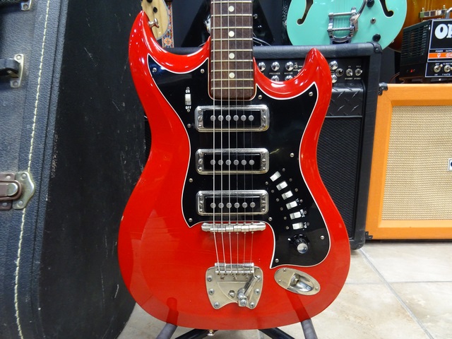 Guitare Electrique 1960 Hangstrom III RED - Image 3