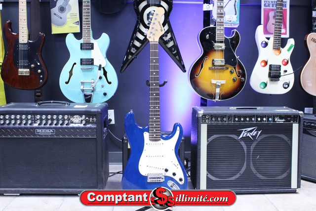 Guitare Électrique Mansfield Strat HSS