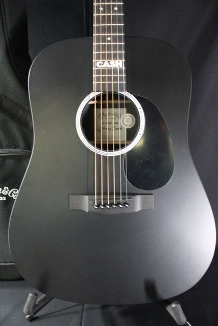 Guitare Electro Acoustique Martin Johnny Cash DX en HPL (fini Jett Black) - Image 3