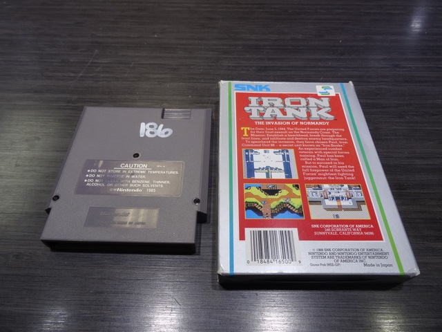 Iron Tank the Invasion of Normandy (pochette originale) nintendo nes - Image 2