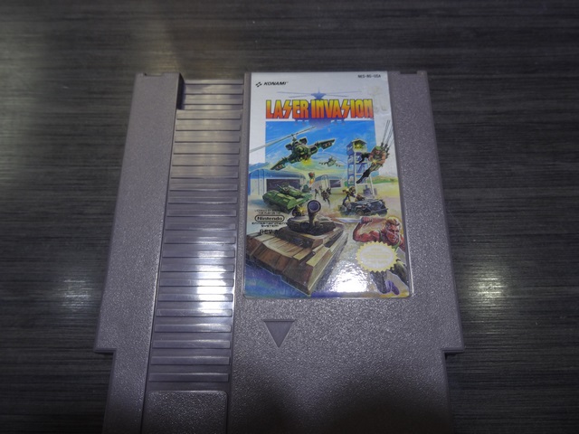 Laser invasion (pochette de plastique) nintendo nes - Image 2