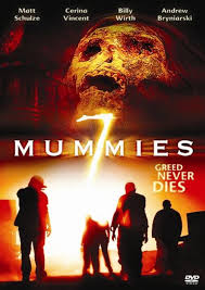 Les 7 momies Avarice éternelle dvd