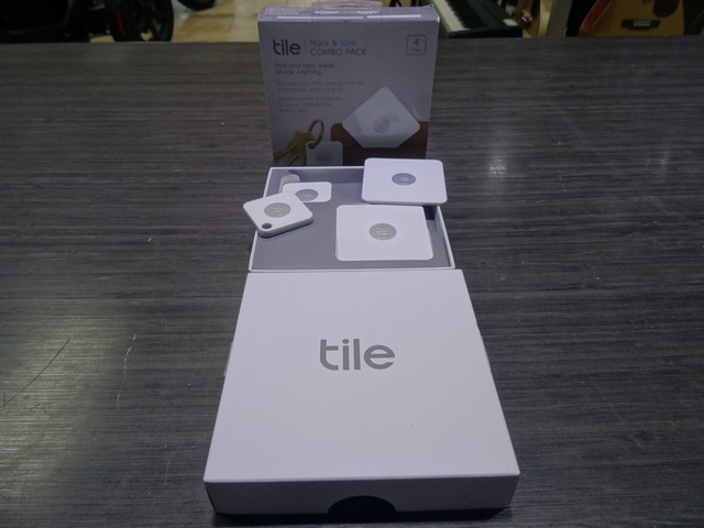Localisateur Bluetooth Tile mate + slim combo 4 pack