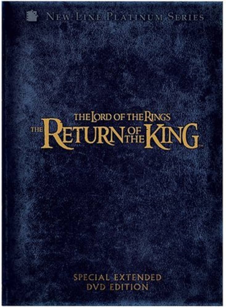 Lord of the Rings Return of the King Platinum edition dvd