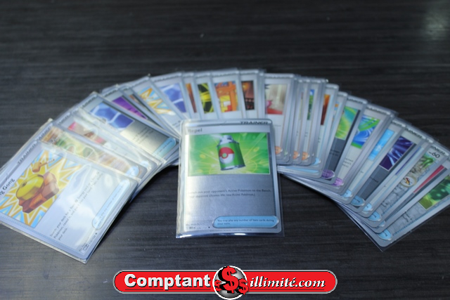 Lot (40) cartes Pokemon (Trainer) Nintendo