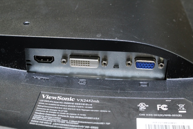 MONITEUR 24P VIEWSONIC vx2452mh - Image 2