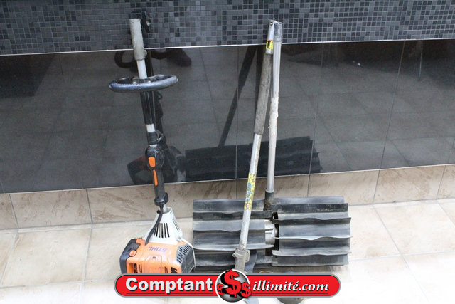 MOTEUR + BALAIS + LAME + COUPE HERBE STHIL KM111R