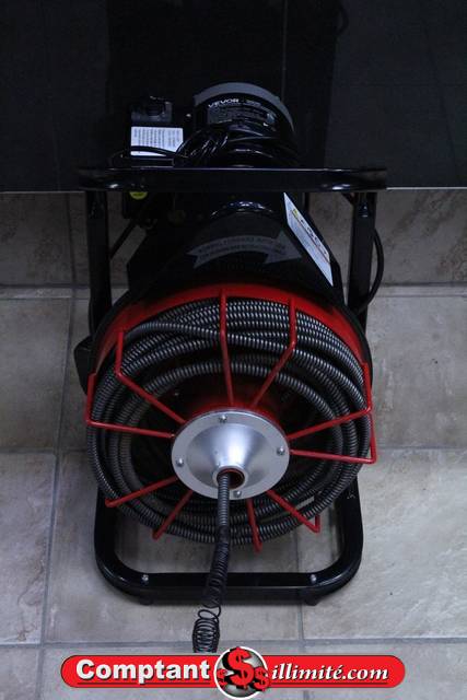 Machine a Nettoyage de tuyau 50 FT Vevor RC-9002G