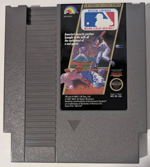 Major League Baseball nintendo NES