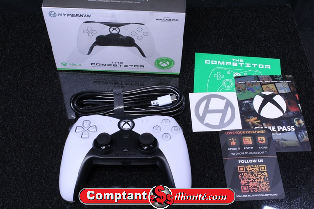 Manette Fillaire Xbox hyperkin the competitor