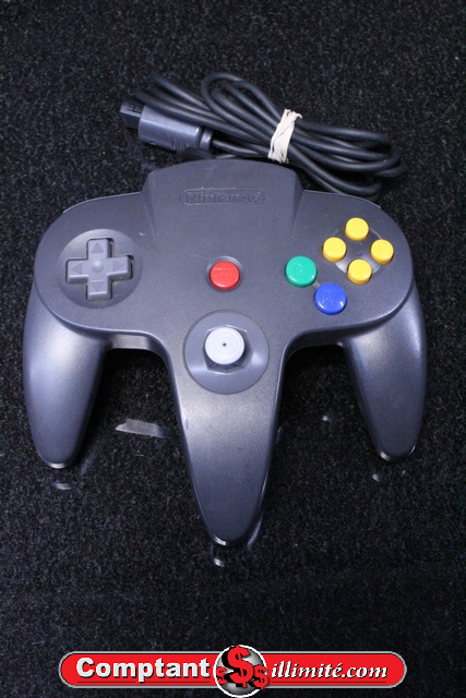 Manette N64 Noir Nintendo NUS-005