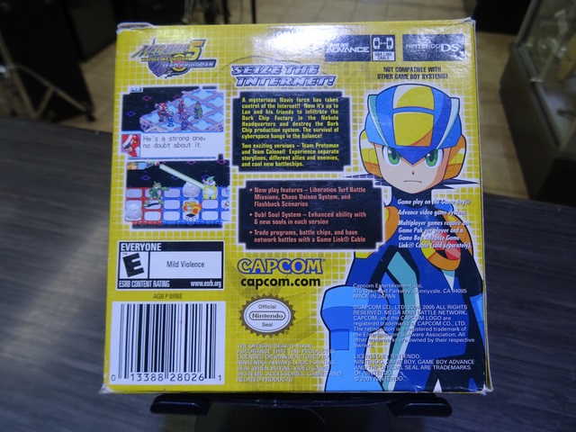 Megaman Battle Network 5 Team Protoman (complet en boite) nintendo Game Boy Advance - Image 3