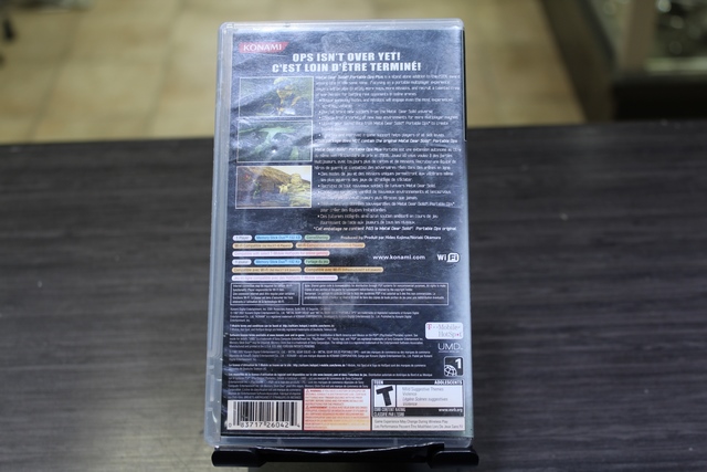 Metal Gear Solid Portable Ops Plus sony psp - Image 3