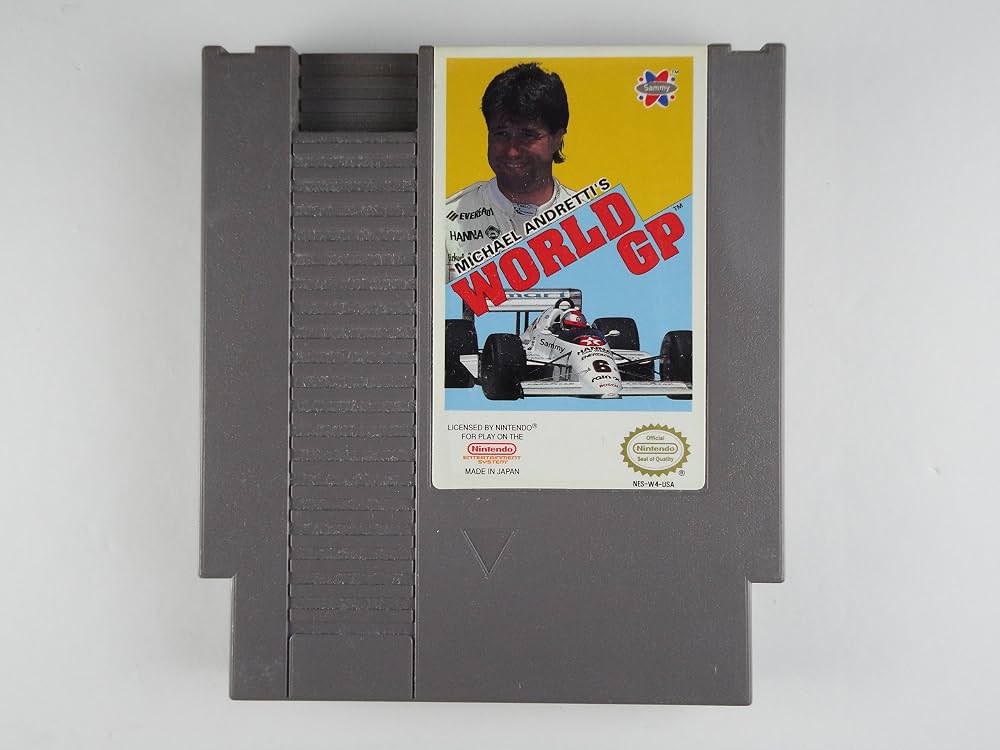 Michael Andretti World GP nintendo NES