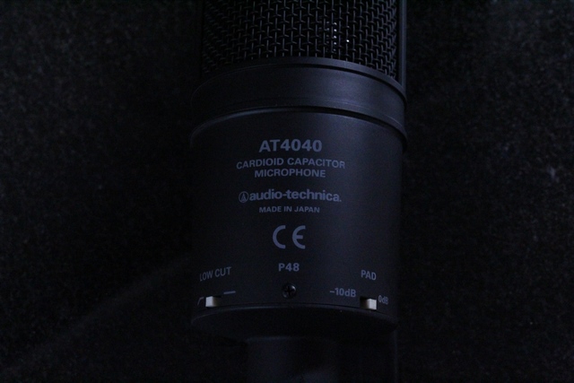 Microphone Condensateur + Support + (Spit Guard) Audio Technica AT-4040 - Image 3