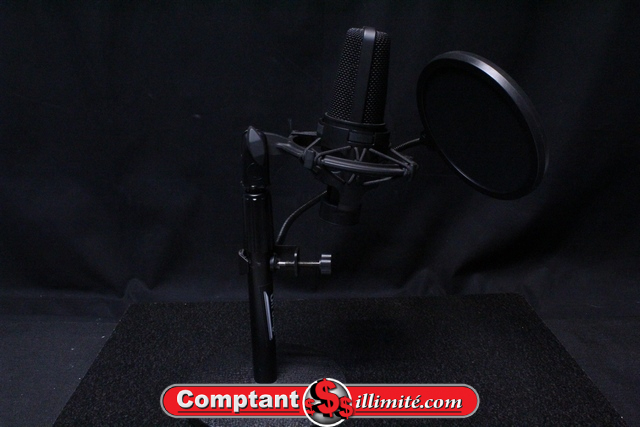 Microphone Condensateur + Support + (spit guard) Audio Technica AT-4040