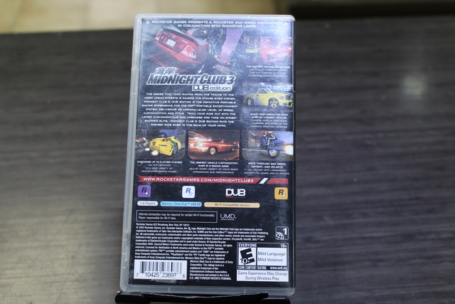 Midnight Club 3 Dub Edition (sans livret) sony psp - Image 3