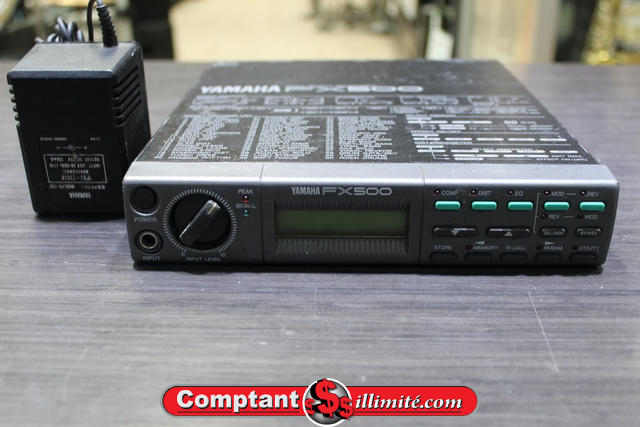 Multi effet 1/2 rackmount Yamaha FX500