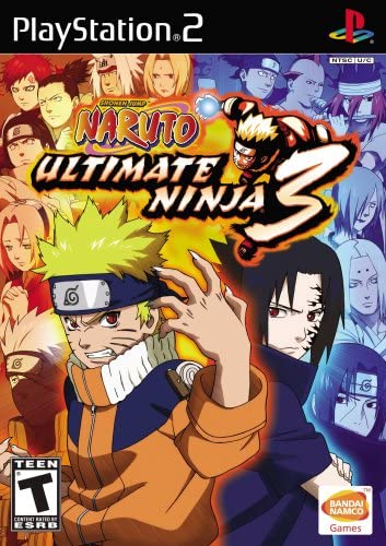Naruto ultimate ninja 3 sony ps2