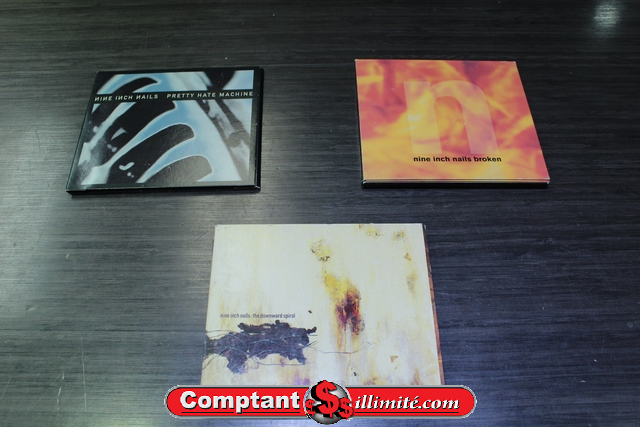 Nine Inch nails bundel Nothing-TVT-Interscope musique