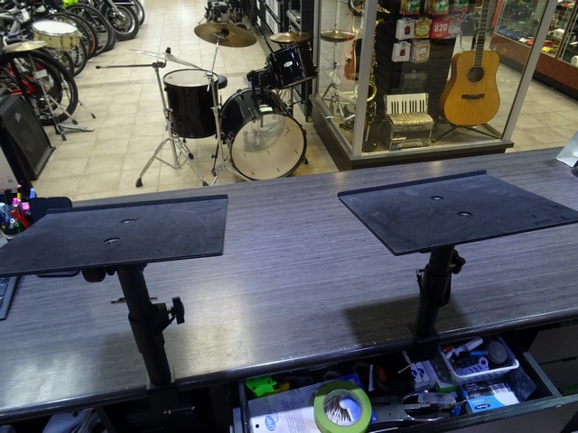 Paire De Support De Moniteur Studio de Table Ajustable No Name Noir - Image 3