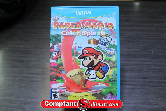 Paper Mario Color Splash nintendo wii u