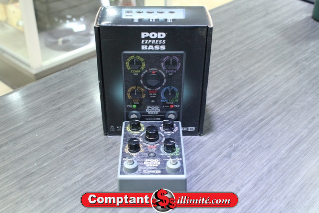 Pédale multi effect +ac line 6 pod express bass