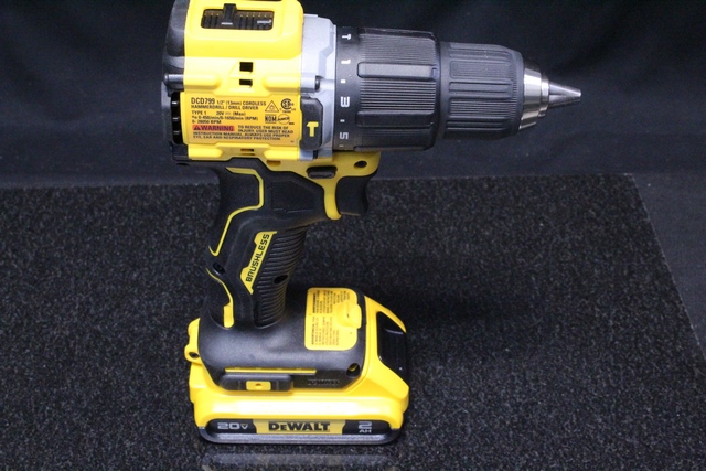 Perceuse Dewalt Atomic +batterie +chargeur + étui dcd799d1 - Image 3