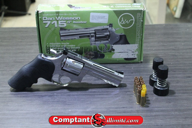 Pistolet à plomb/air soft Dan Wesson 715