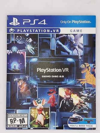 Playstation VR Demo disc sony ps4