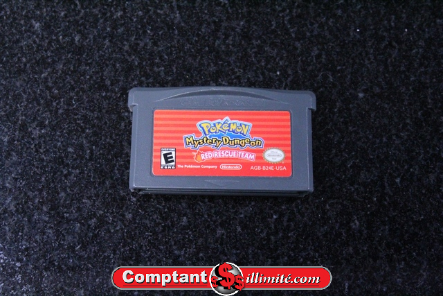 Pokemon Mystery Dungeon Red Rescue Team Nintendo Game Boy Advanced