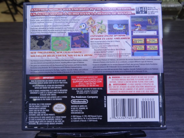 Pokemon Platinum (Complet) NINTENDO ds - Image 4