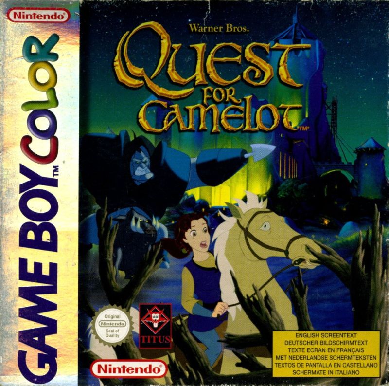 Quest for Camelot nintendo gameboy