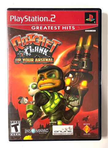 Ratchet and Clank Up Your Arsenal Sony Ps2