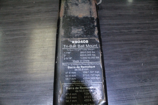 Remorquage Multiple (Tri Ball Mount) Tow System 80408 - Image 3
