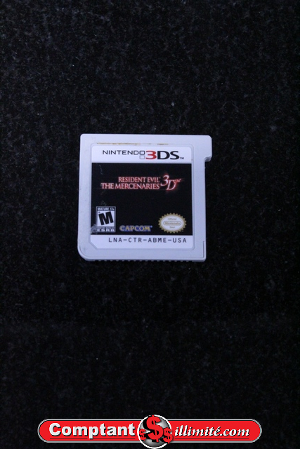 Resident Evil The Mercenaries 3D Nintendo 3DS