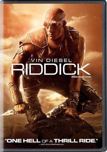 Riddick dvd