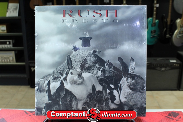 Rush Presto Atlantic anthem vinyle
