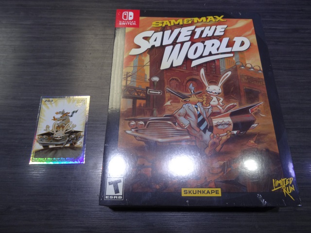SAM AND MAX SAVE THE WORLD (NEW SEALED) NINTENDO SWITCH no.104 - Image 2