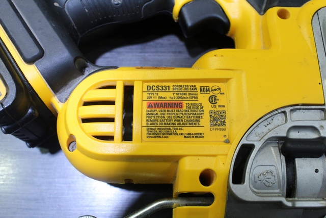 Scie sauteuse + batterie + chargeur dewalt dcs331 dcs331 / dcb201 - Image 3